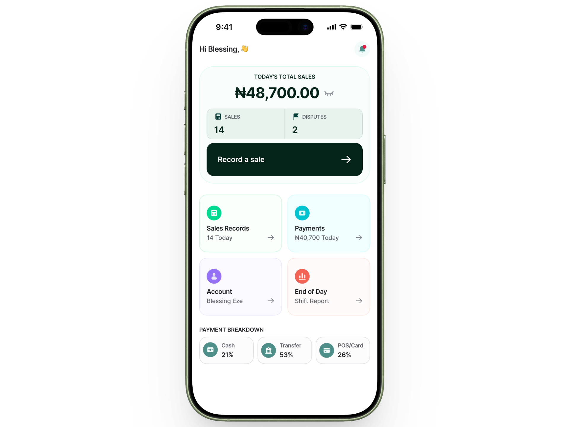 Cashier App