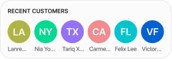 Know every customer and every order