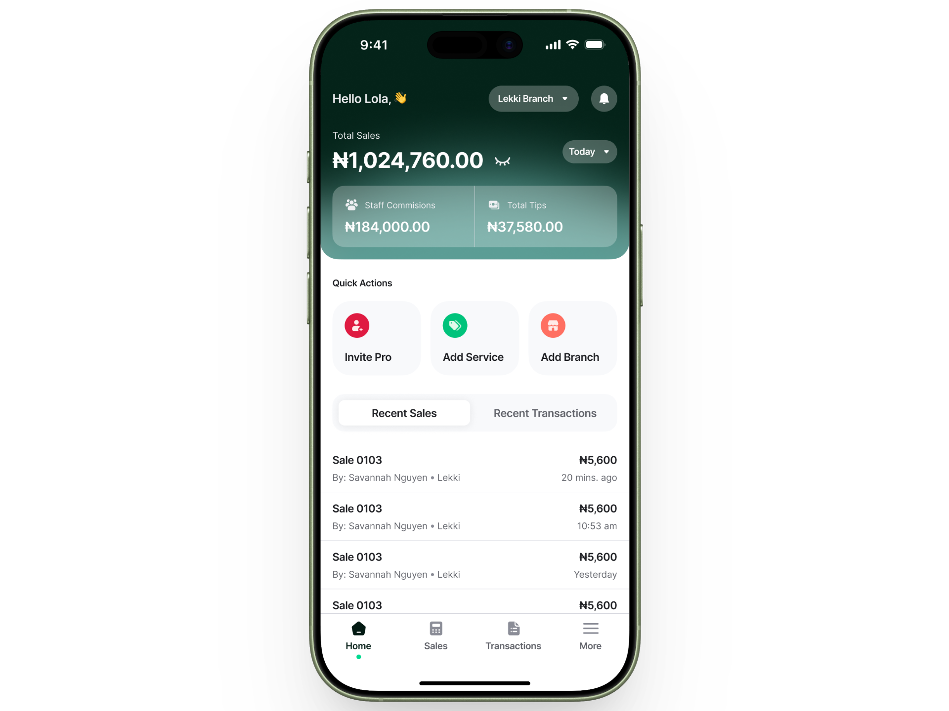 Business App